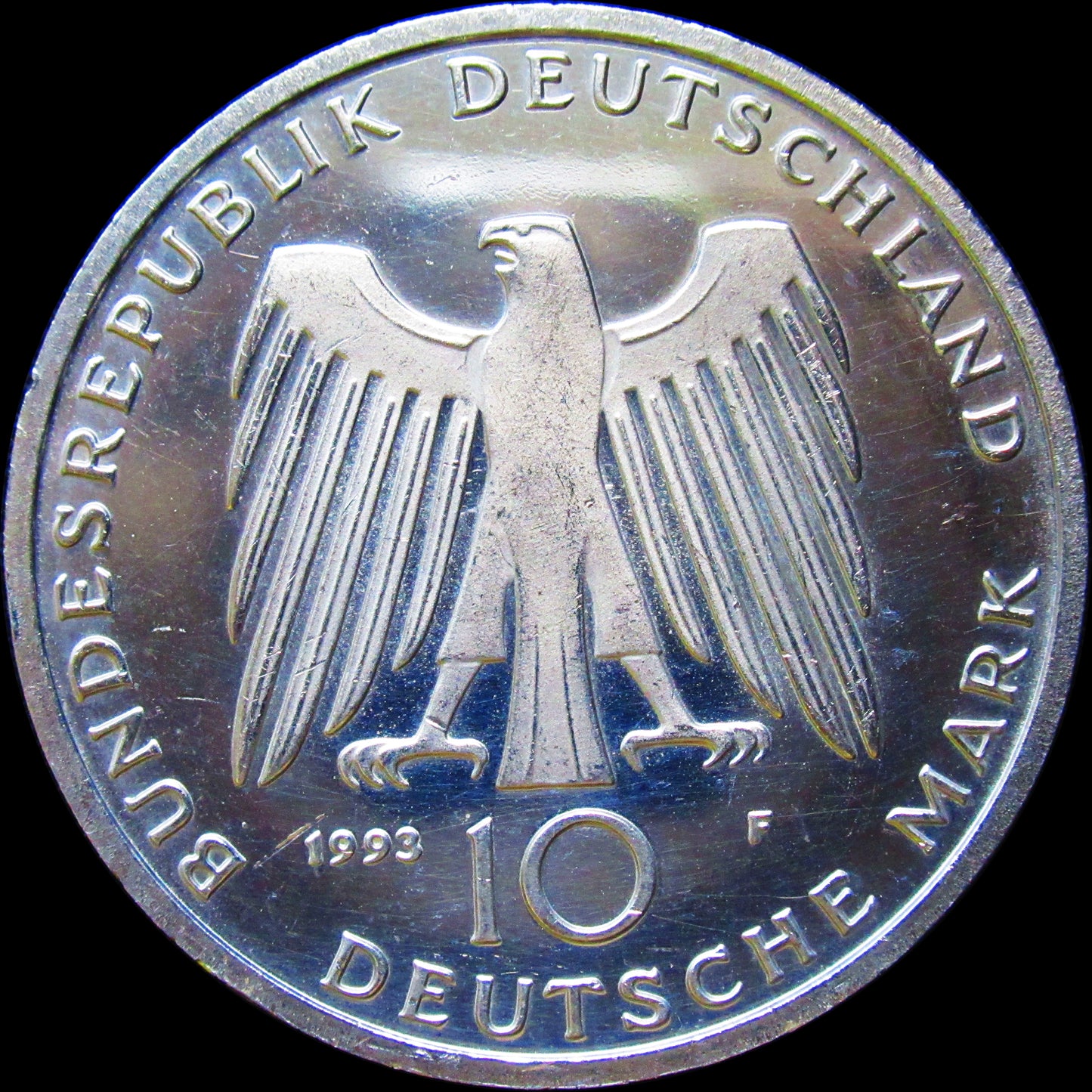 1000 JAHRE POTSDAM, Serie 10 DM Silbermünze, 1993