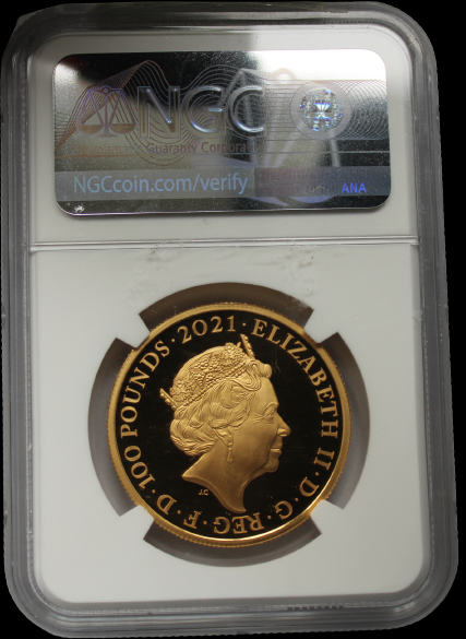 THE WHO, Serie Music Legends, 1 oz Gold 100£, Proof PF70, 2021