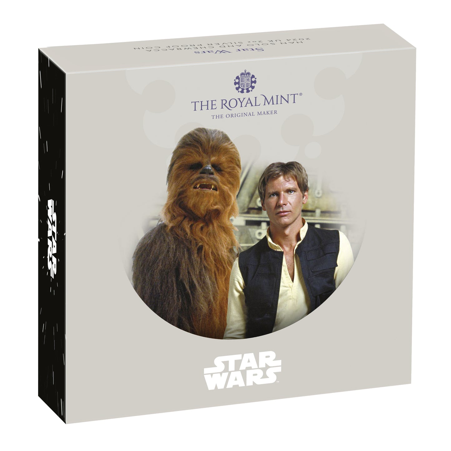 HAN SOLO AND CHEWBACCA, Serie Star Wars Character Duos, 2£, 1 oz Silver Proof, 2024