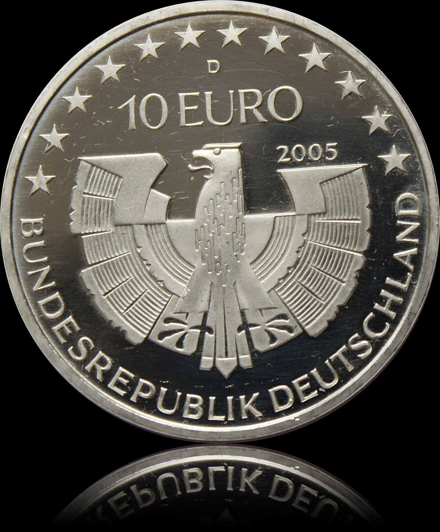 NATIONALPARK BAYERISCHER WALD, Serie 10 € Silber Gedenkmünzen Deutschland, Stempelglanz, 2005