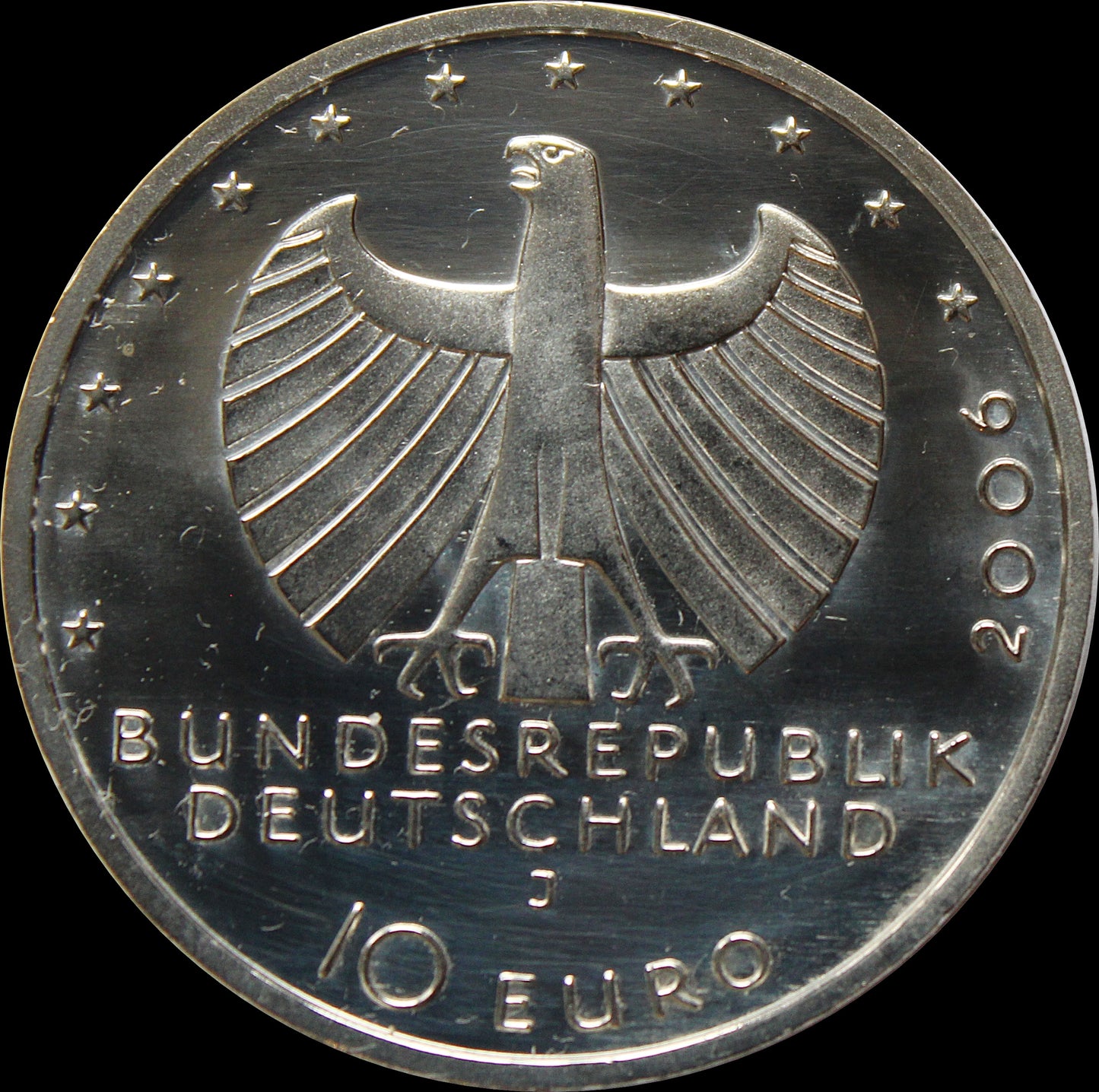 650 JAHRE STÄDTEHANSE, Serie 10 € Silber Gedenkmünzen Deutschland, Stempelglanz, 2006