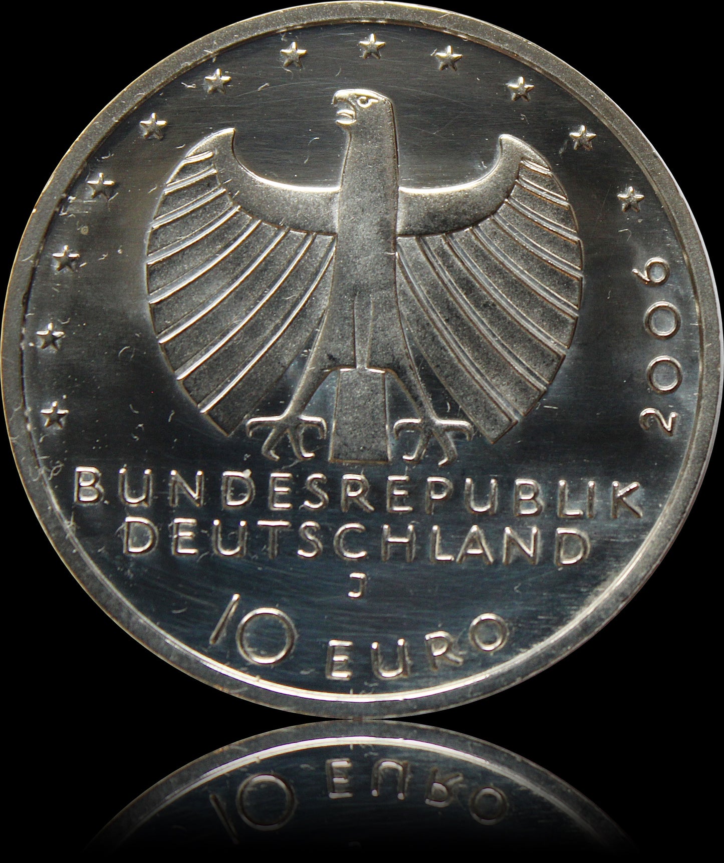 650 JAHRE STÄDTEHANSE, Serie 10 € Silber Gedenkmünzen Deutschland, Stempelglanz, 2006