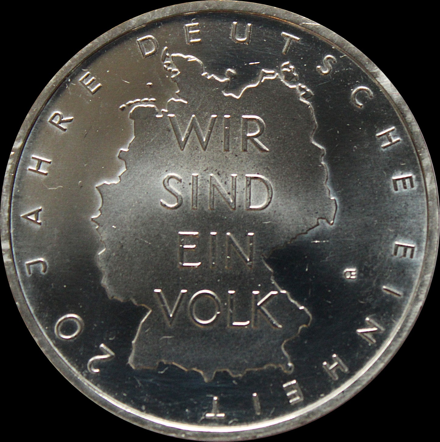 20 JHARE DEUTSCHE EINHEIT, Serie 10 € Silber Gedenkmünzen Deutschland, Stempelglanz, 2010