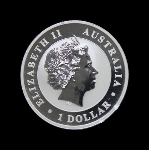 AUSTRALIAN STOCK HORSE 2013, Stock Horse series in blister, 1 oz silver $1, 2013