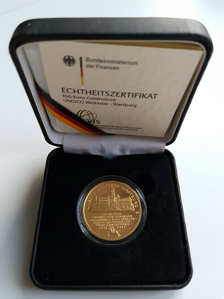 REGENSBURG 2016 UNESCO Weltkulturerbe 0,5 oz Gold -F, D, G, J-