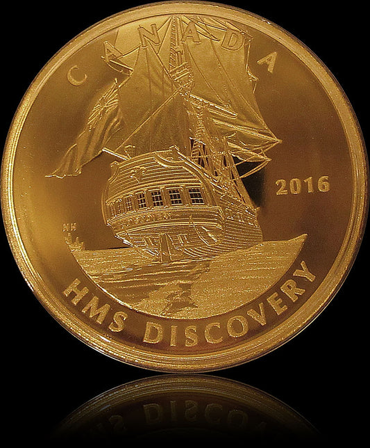 DISCOVERY, Serie Tall Ship Legacy, 1 oz Gold $200, 2016