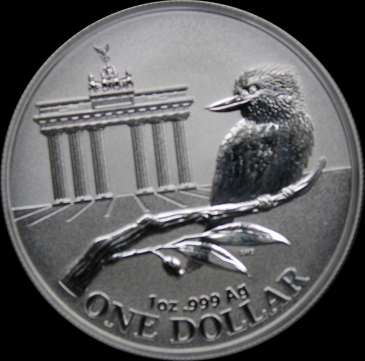 RAM Kookaburra WMF Berlin 2020, Kookaburra series, 1 oz silver $1, 2020