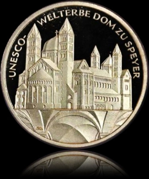 SPEYER CATHEDRAL, UNESCO World Heritage Series 0.5 oz gold -F, D, G, J-, 2019