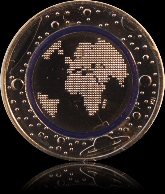 Planet Earth 5 Euro commemorative coin, series “Climate Zones of the Earth”, uncirculated, 2017