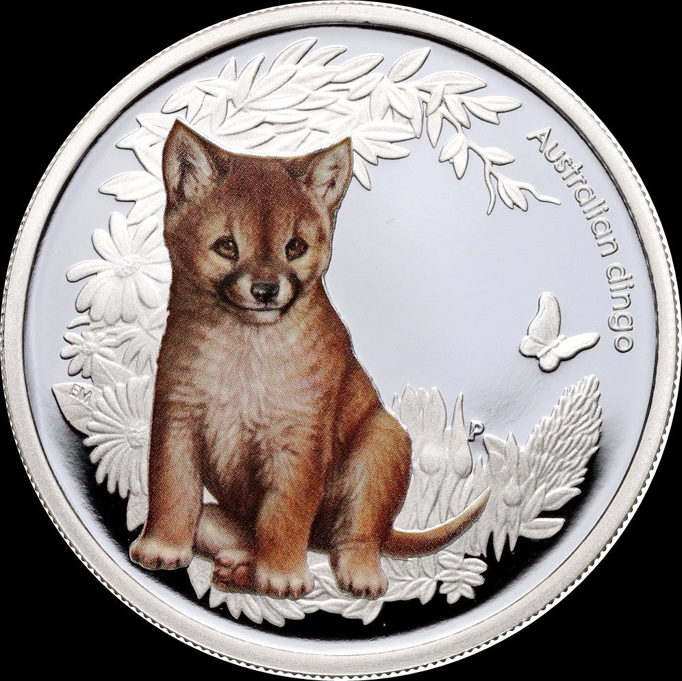 SERIE BUSH BABIES, Australien 5 x  0,5 oz Silber Proof, 2010 - 2011