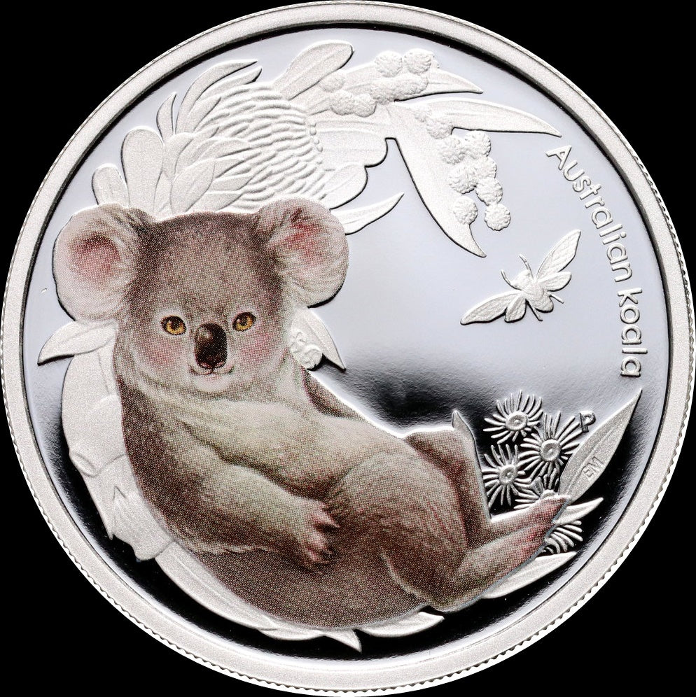 SERIE BUSH BABIES, Australien 5 x  0,5 oz Silber Proof, 2010 - 2011