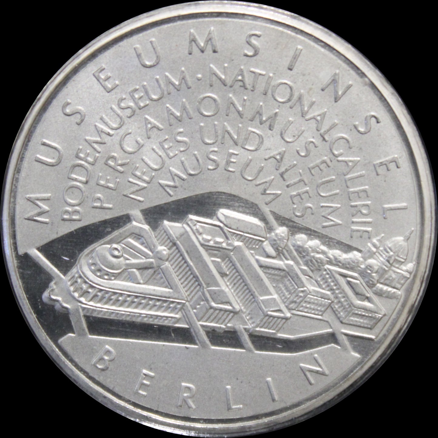 MUSEUMSINSEL BERLIN, Serie 10 € Silber Gedenkmünzen Deutschland, Stempelglanz, 2002