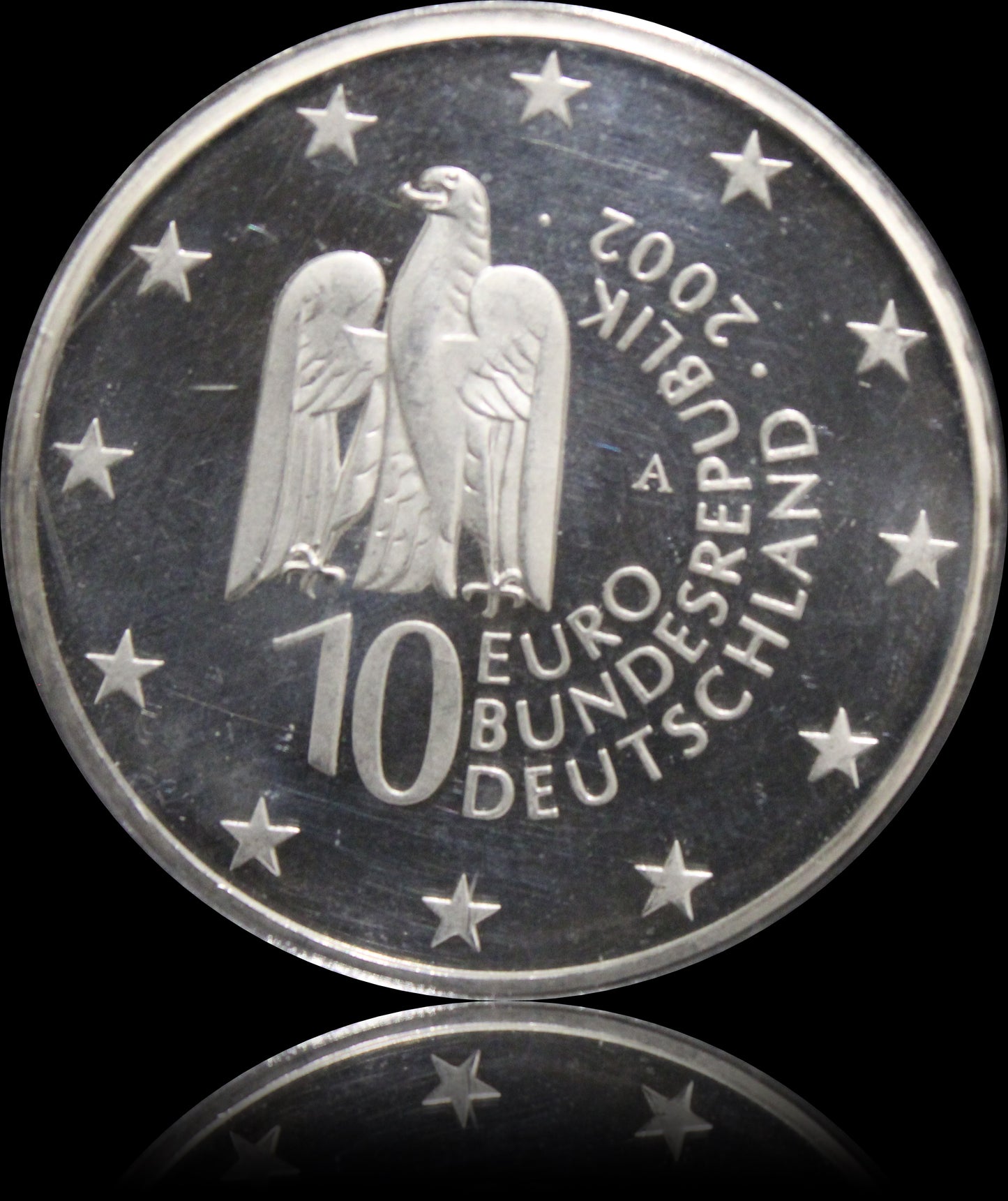 MUSEUMSINSEL BERLIN, Serie 10 € Silber Gedenkmünzen Deutschland, Stempelglanz, 2002