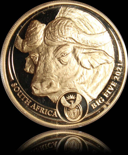 BUFFALO, Big Five Series I, 1 oz Gold Proof, 2021