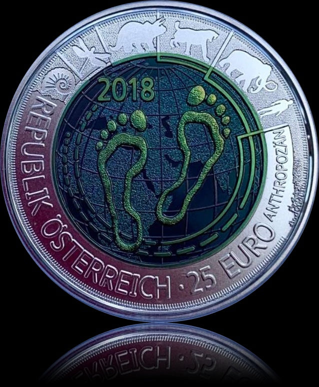 THE ANTROPOCENE, series Niobium Austria €25, 2018