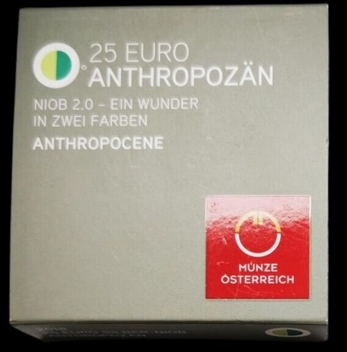 THE ANTROPOCENE, series Niobium Austria €25, 2018