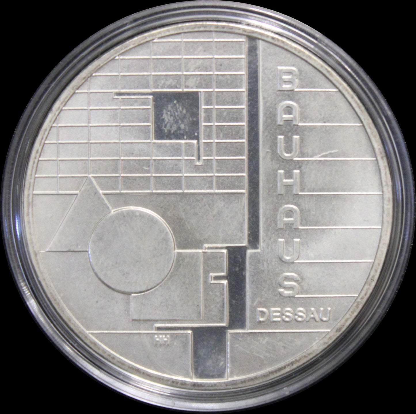 BAUHAUS DESSAU, Serie 10 € Silber Gedenkmünzen Deutschland, Stempelglanz, 2004