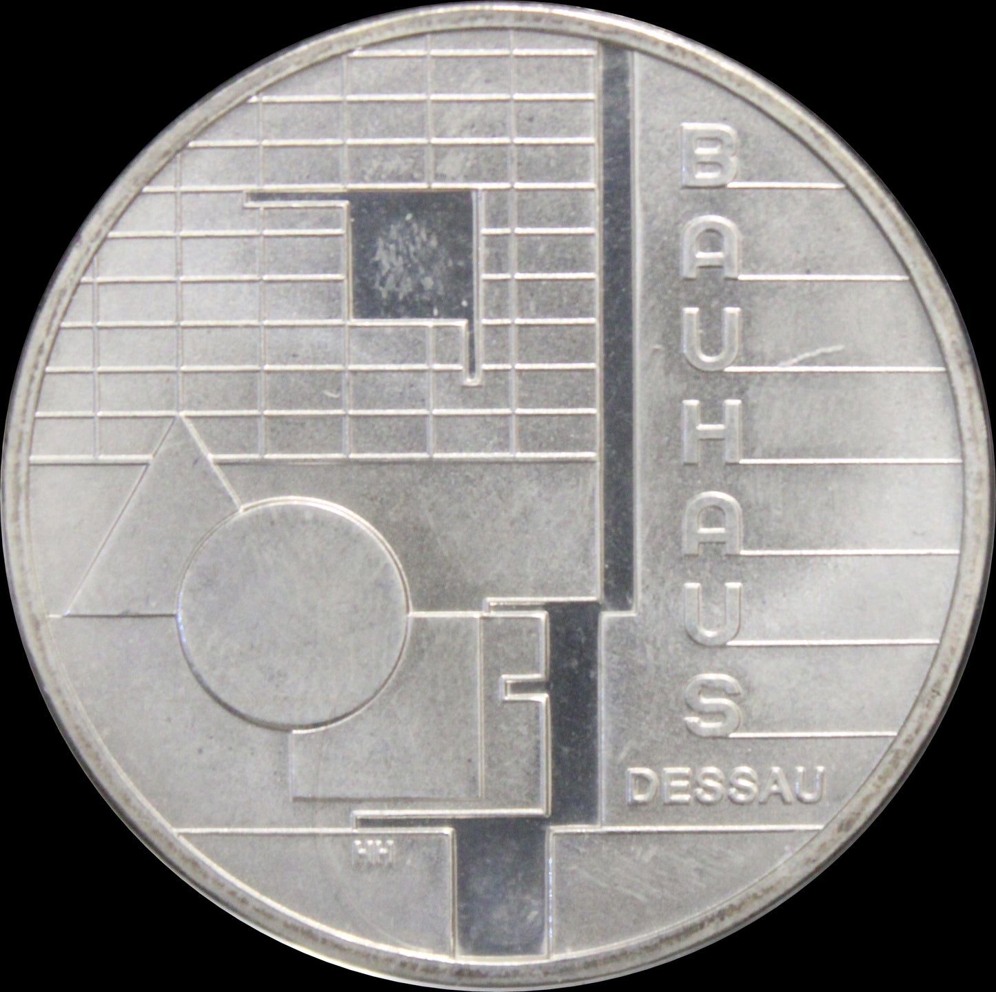 BAUHAUS DESSAU, Serie 10 € Silber Gedenkmünzen Deutschland, Stempelglanz, 2004