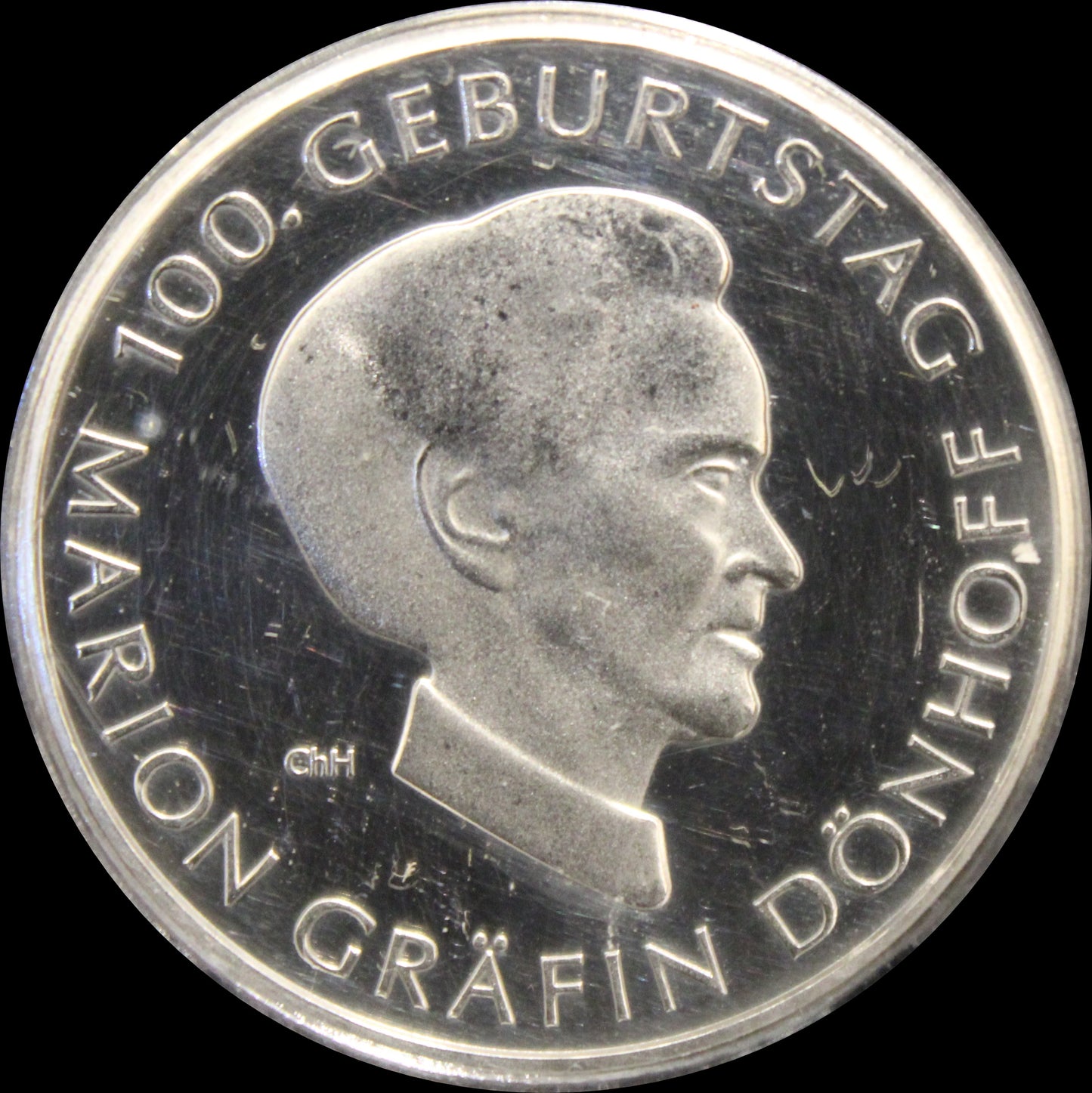 100. GEBURTSTAG MARION GRÄFIN DÖNHOFF, Serie 10 € Silber Gedenkmünzen Deutschland, Stempelglanz, 2009