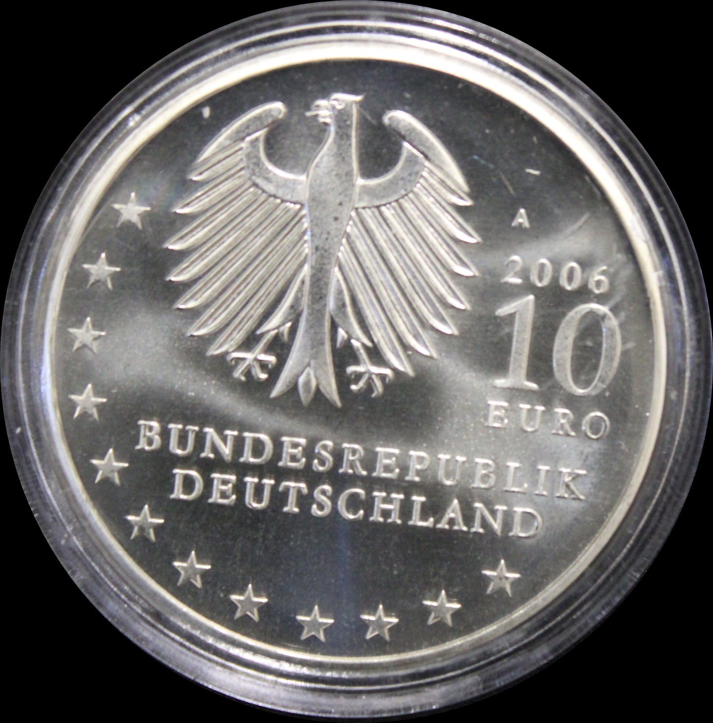 800 JAHRE DRESDEN, Serie 10 € Silber Gedenkmünzen Deutschland, Stempelglanz, 2006