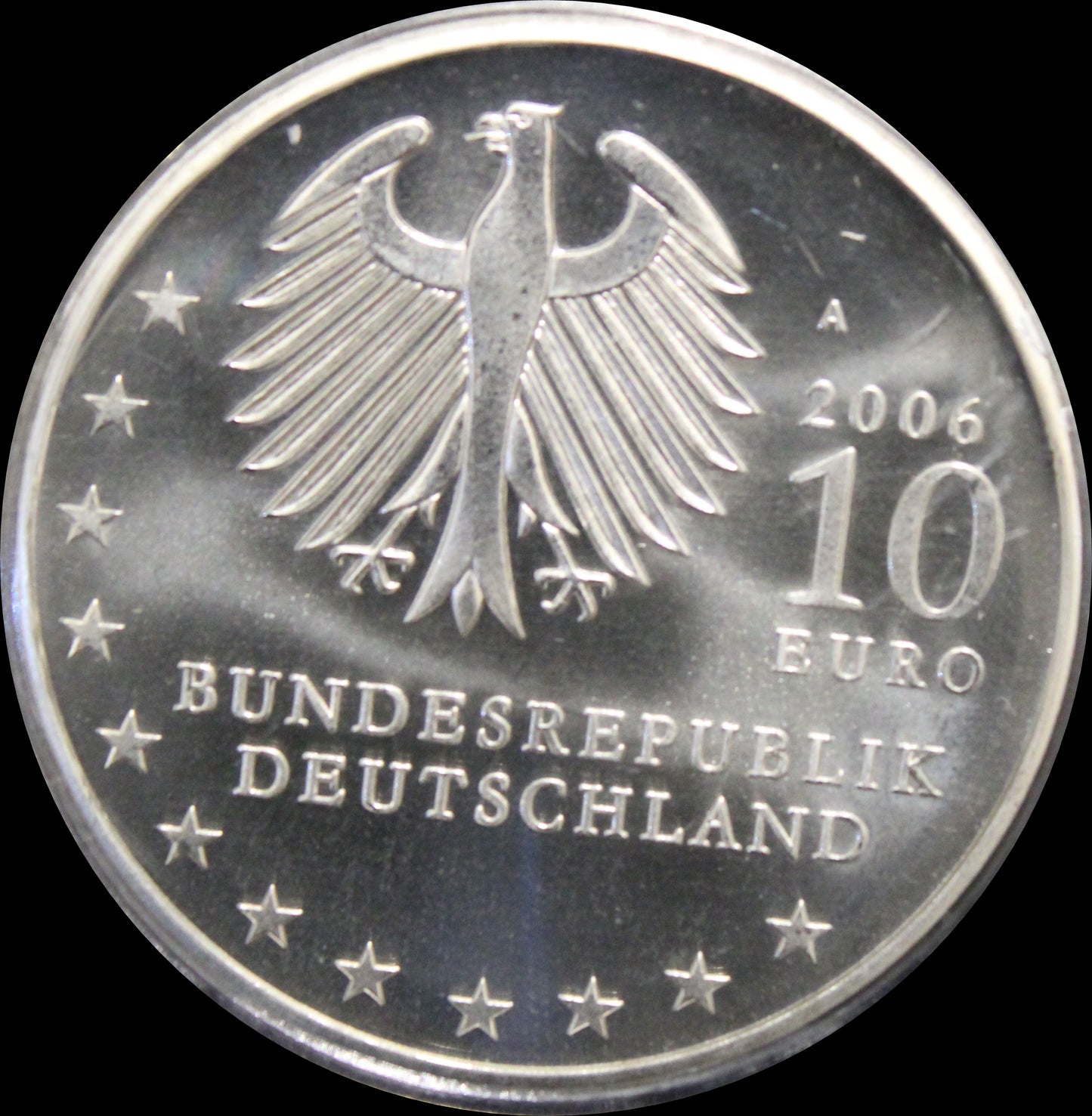 800 JAHRE DRESDEN, Serie 10 € Silber Gedenkmünzen Deutschland, Stempelglanz, 2006