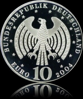 ERWEITERUNG DER EUROPÄISCHEN UNION, Serie 10 € Silber Gedenkmünzen Deutschland, Spiegelglanz, 2004
