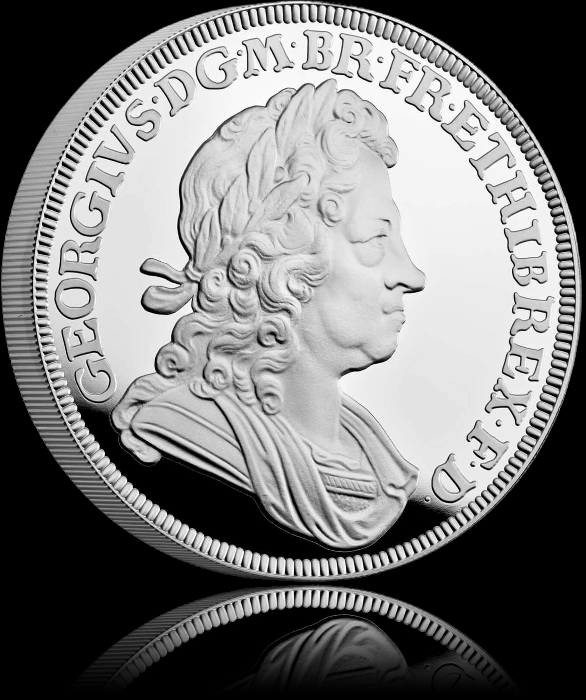 GEORGE I, British Monarch, 1 Oz Silver Proof 2 £, Proof, 2022 ...