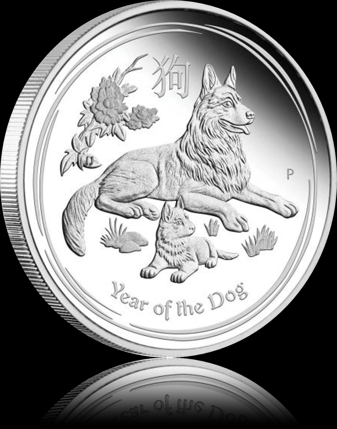 YEAR OF THE DOG, Serie Lunar II,  0,5 oz Silver Proof, 0,5 $, 2018