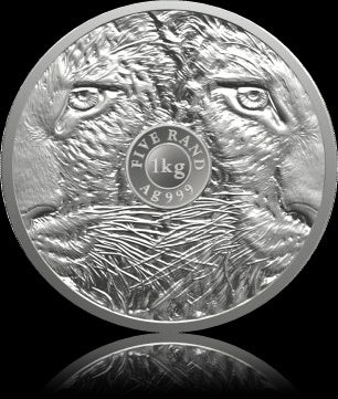 LEOPARD, Serie Big Five Serie II, 1 kg Silber BU, 2023