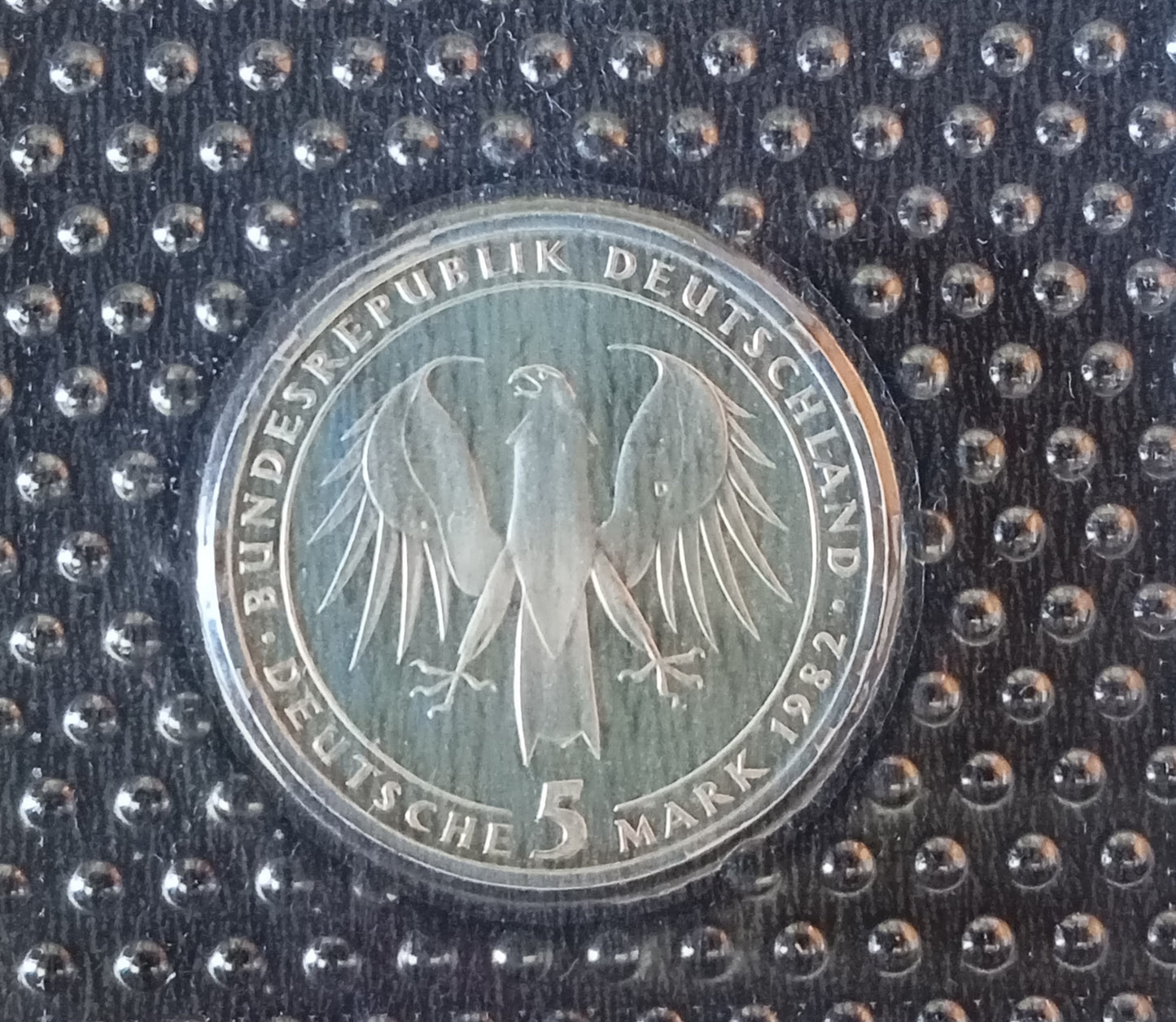 500TH BIRTHDAY OF ALBRECHT DÜRER, series 5 DM silver coin, 1972