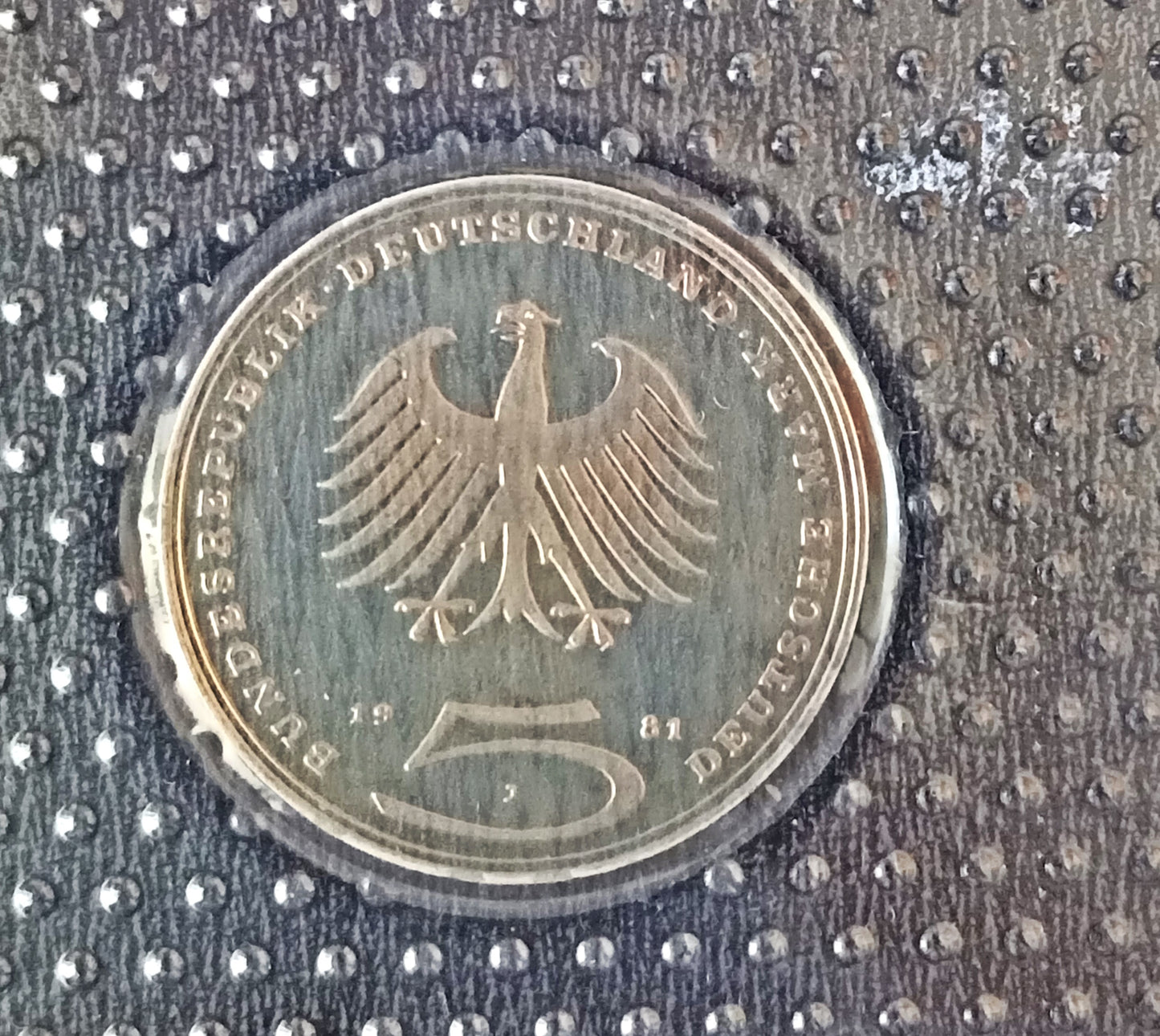 500TH BIRTHDAY OF ALBRECHT DÜRER, series 5 DM silver coin, 1972