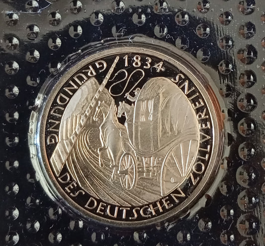 500TH BIRTHDAY OF ALBRECHT DÜRER, series 5 DM silver coin, 1972