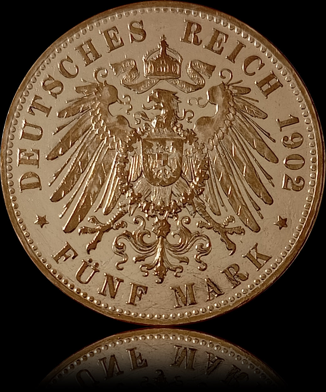 5 Mark Bayern 1902 D Silber, König Otto, Deutsches Kaiserreich, Jaeger-Nr. 46