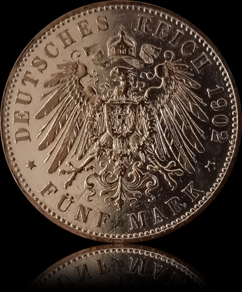 5 Mark Bayern 1902 D Silber, König Otto, Deutsches Kaiserreich, Jaeger-Nr. 46