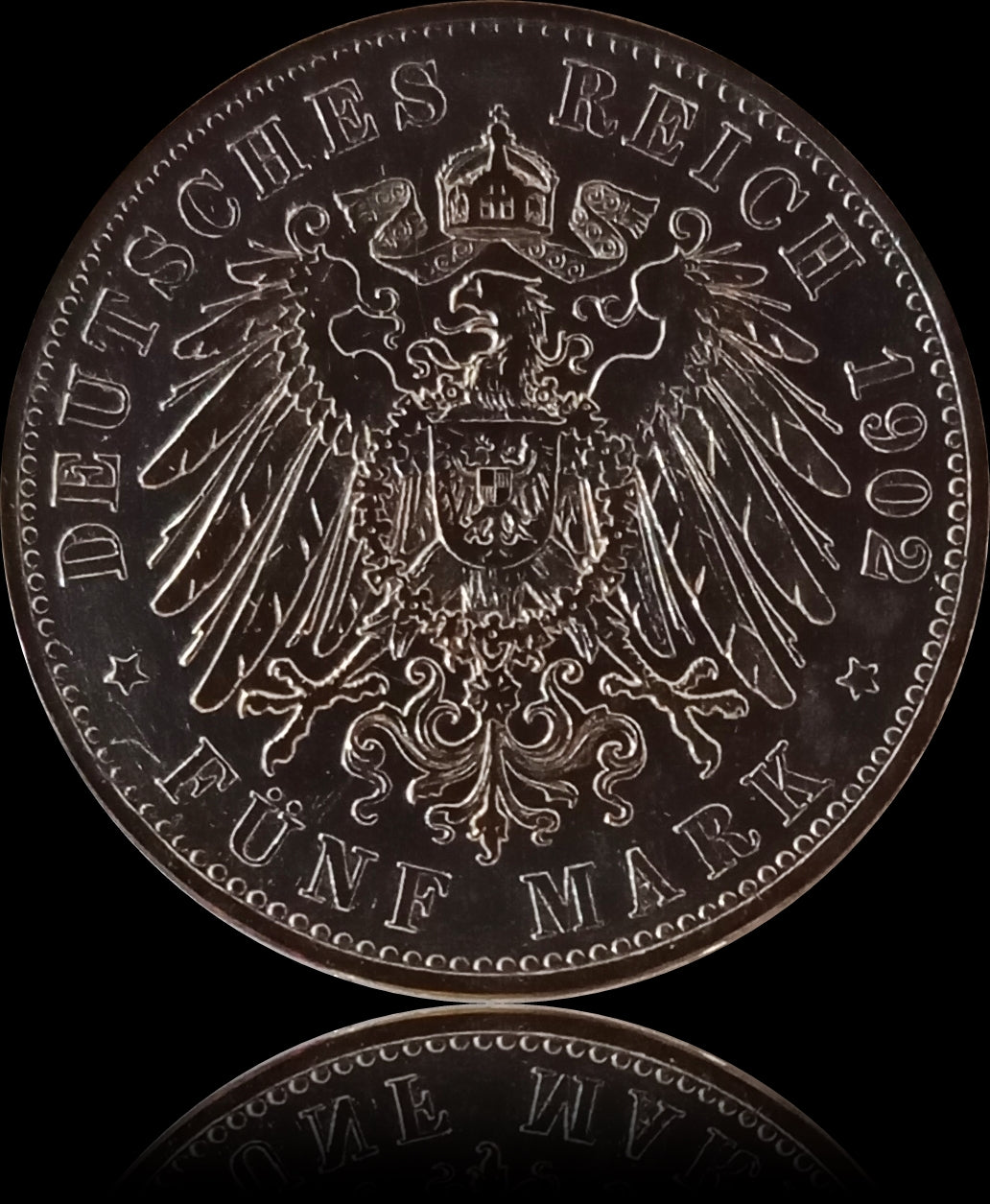 5 Mark Bayern 1902 D Silber, König Otto, Deutsches Kaiserreich, Jaeger-Nr. 46