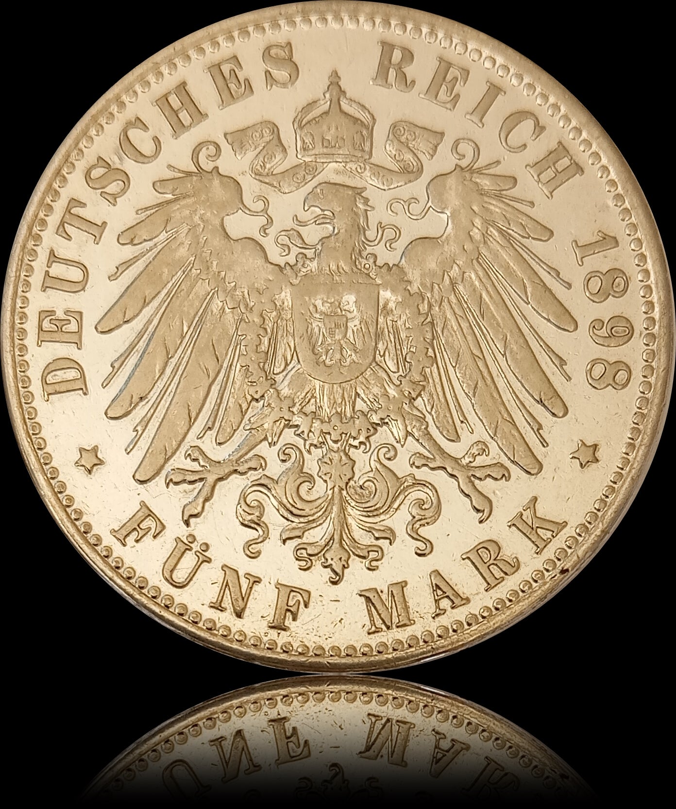 5 Mark Bayern 1898 D Silber, König Otto, Deutsches Kaiserreich, Jaeger-Nr. 46