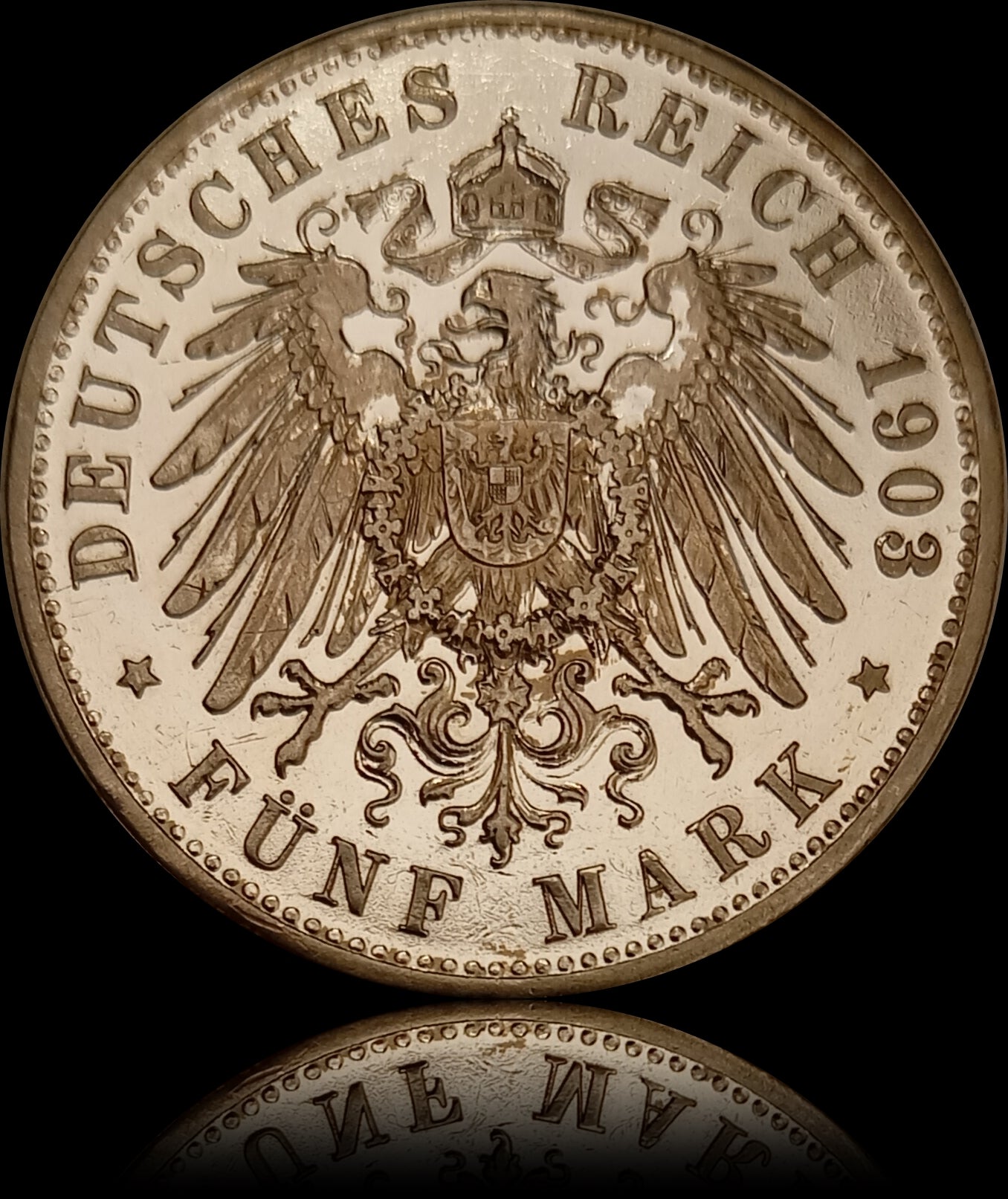 5 Mark Bayern 1903 D Silber, König Otto, Deutsches Kaiserreich, Jaeger-Nr. 46