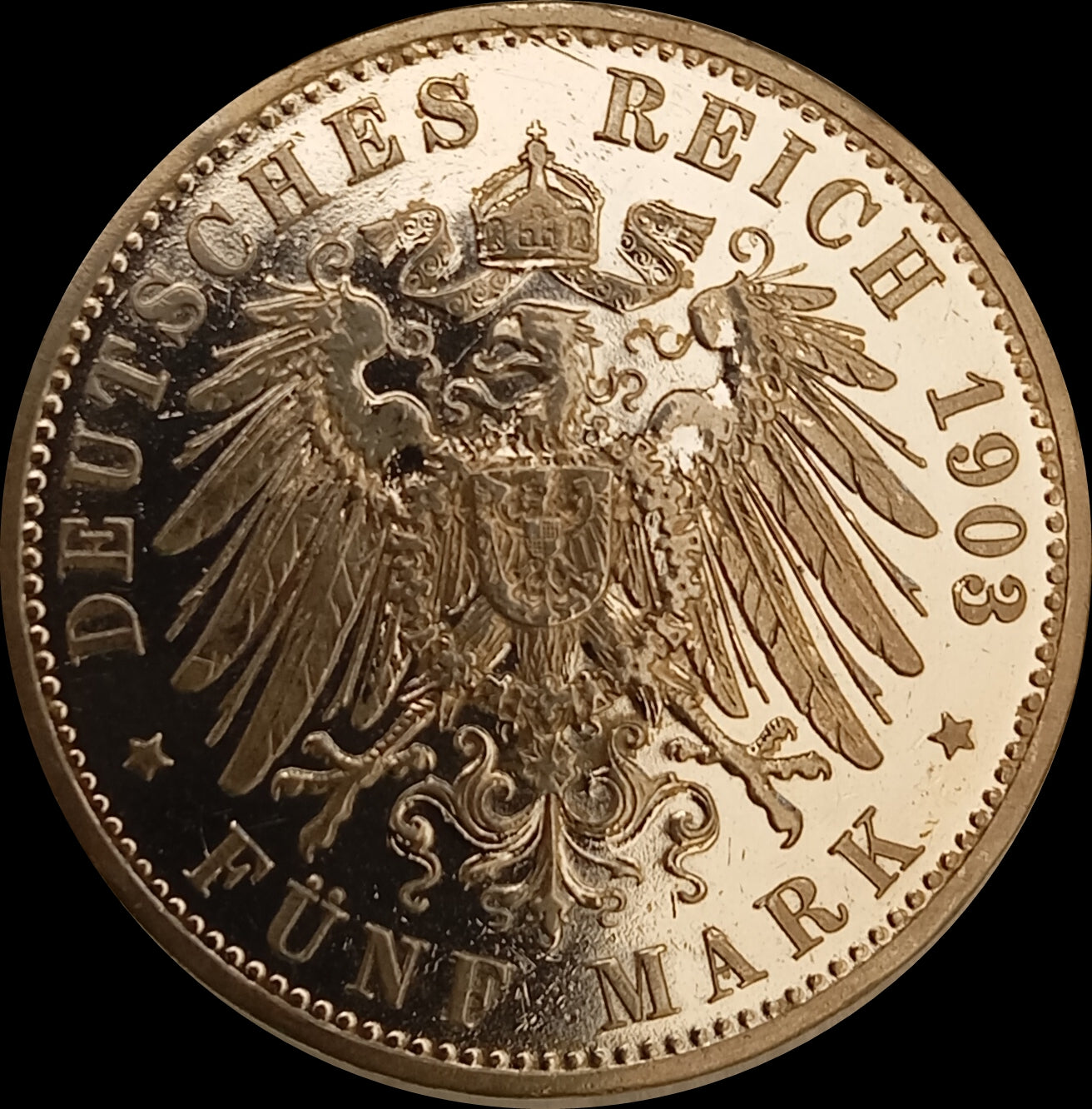 5 Mark Bayern 1903 D Silber, König Otto, Deutsches Kaiserreich, Jaeger-Nr. 46