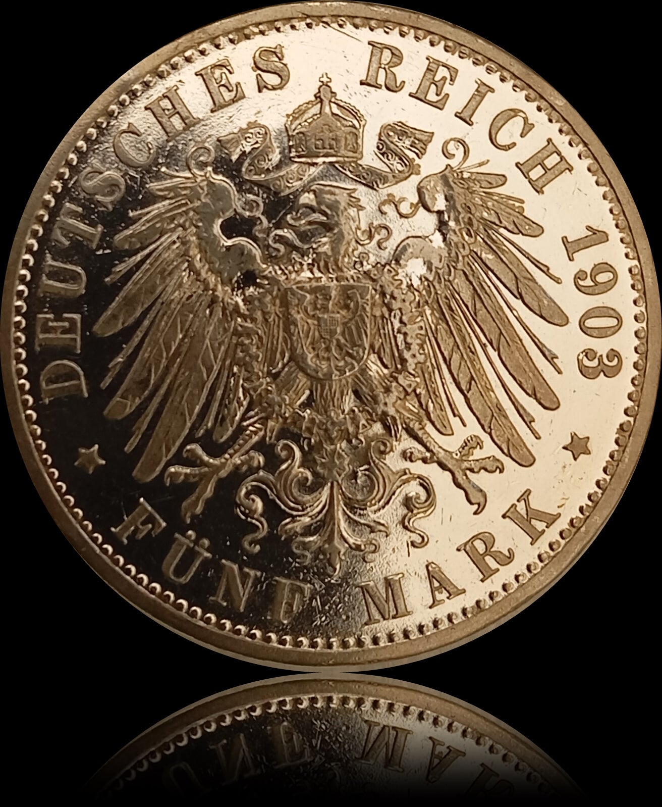 5 Mark Bayern 1903 D Silber, König Otto, Deutsches Kaiserreich, Jaeger-Nr. 46