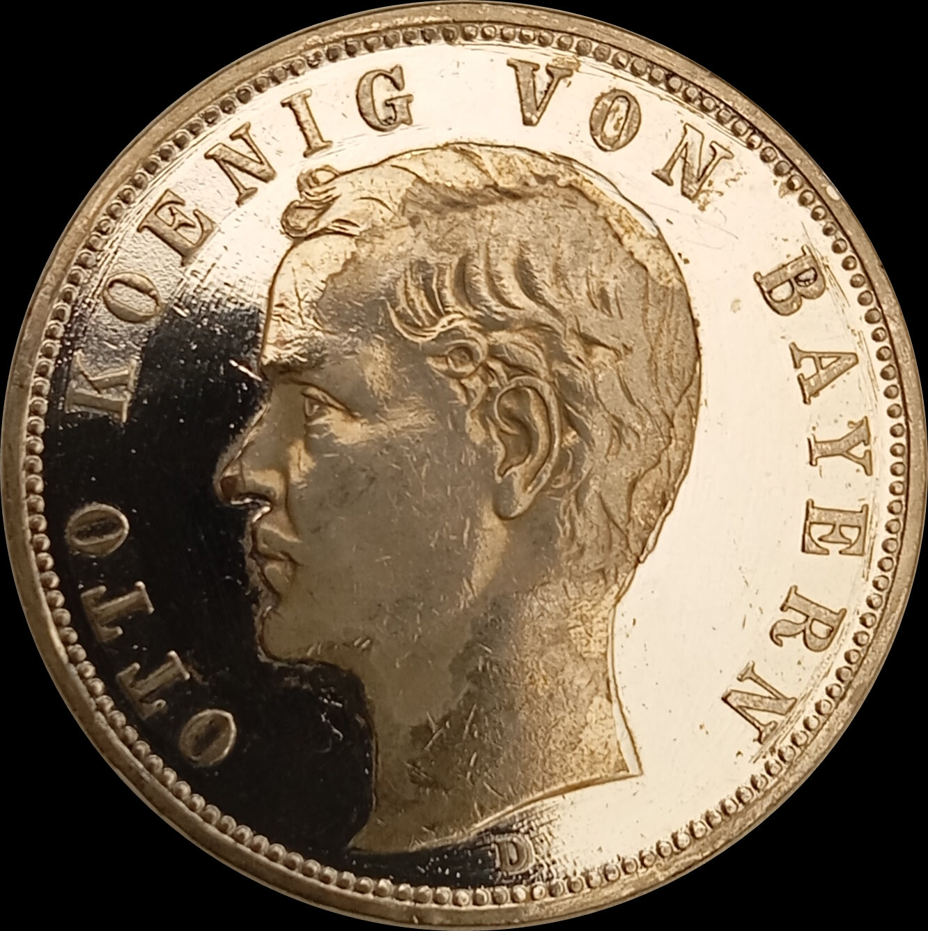 5 Mark Bayern 1903 D Silber, König Otto, Deutsches Kaiserreich, Jaeger-Nr. 46