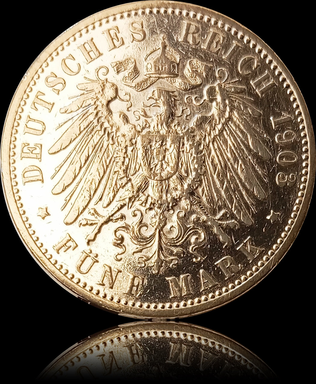 5 Mark Bayern 1903 D Silber, König Otto, Deutsches Kaiserreich, Jaeger-Nr. 46