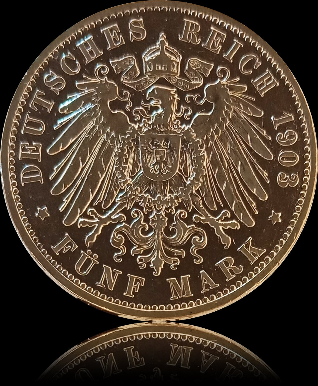 5 Mark Bayern 1903 D Silber, König Otto, Deutsches Kaiserreich, Jaeger-Nr. 46