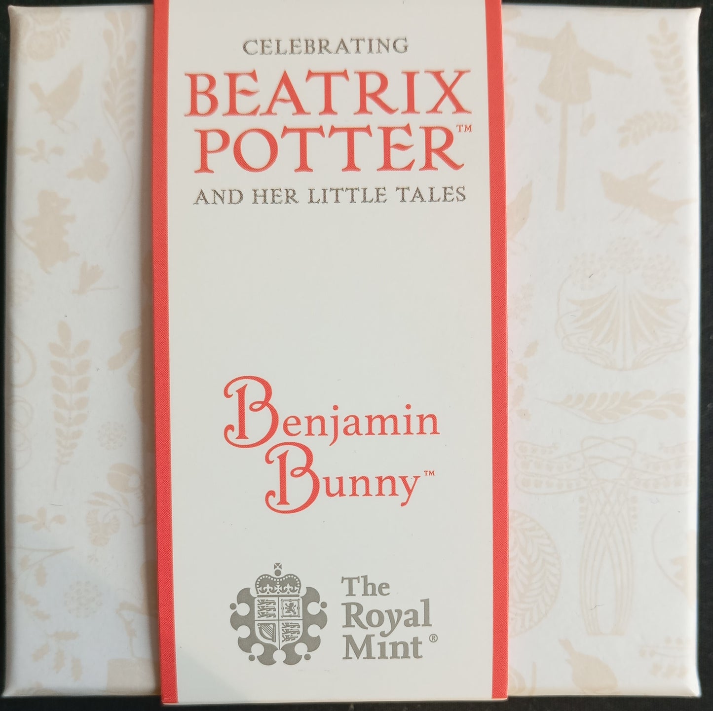 BENJAMIN BUNNY OF BEATRIX POTTER, Silber Proof, 50 Pence, 2017