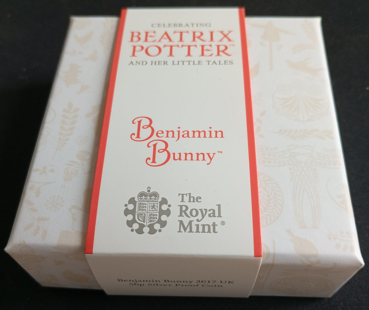 BENJAMIN BUNNY OF BEATRIX POTTER, Silber Proof, 50 Pence, 2017