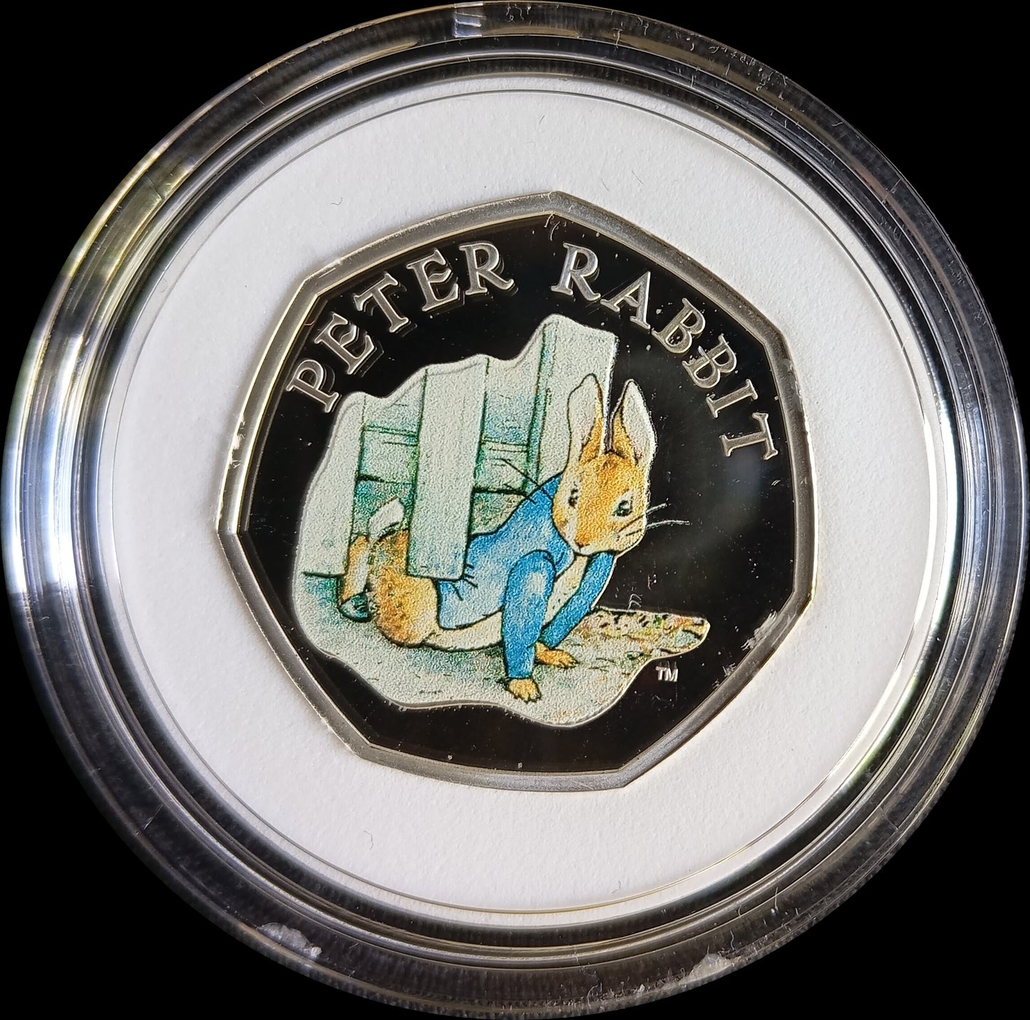 PETER RABBIT of BEATRIX POTTER, Silber Proof, 50 Pence, 2020