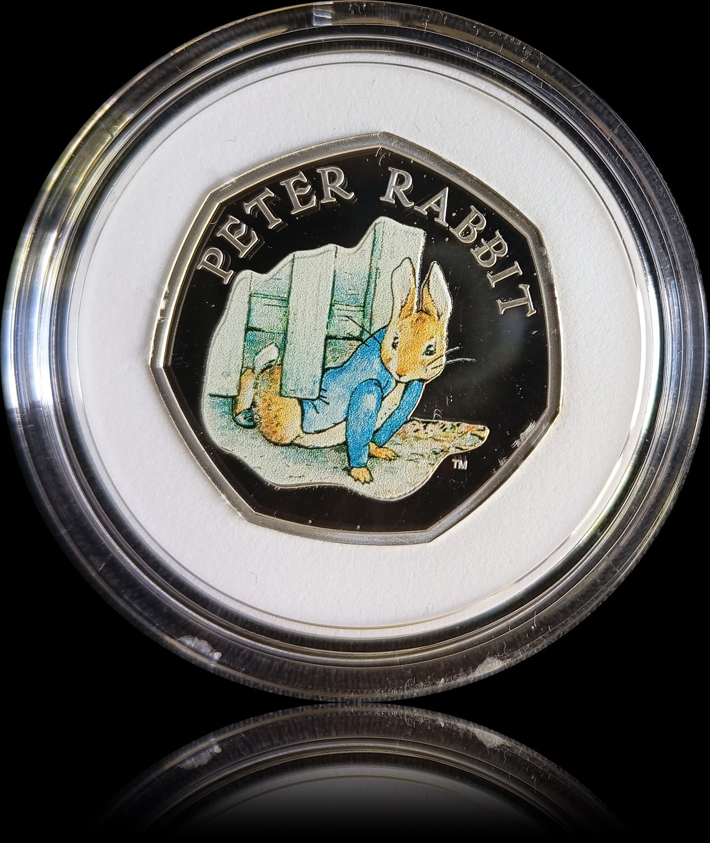 PETER RABBIT of BEATRIX POTTER, Silber Proof, 50 Pence, 2020