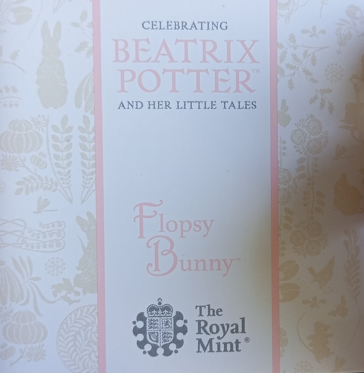 FLOPSY BUNNY OF BEATRIX POTTER, Silber Proof, 50 Pence, 2018