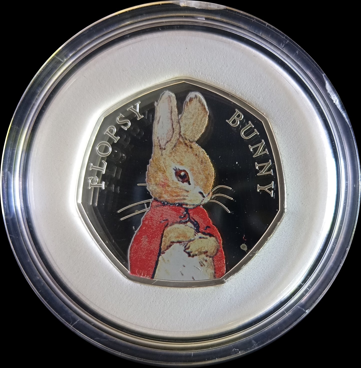 FLOPSY BUNNY OF BEATRIX POTTER, Silber Proof, 50 Pence, 2018