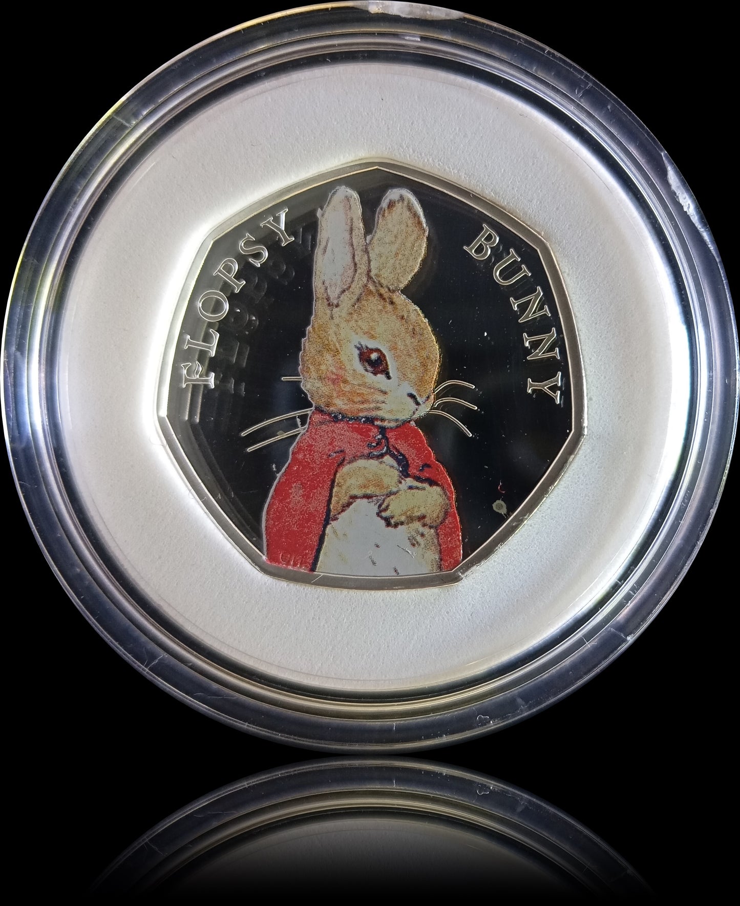 FLOPSY BUNNY OF BEATRIX POTTER, Silber Proof, 50 Pence, 2018