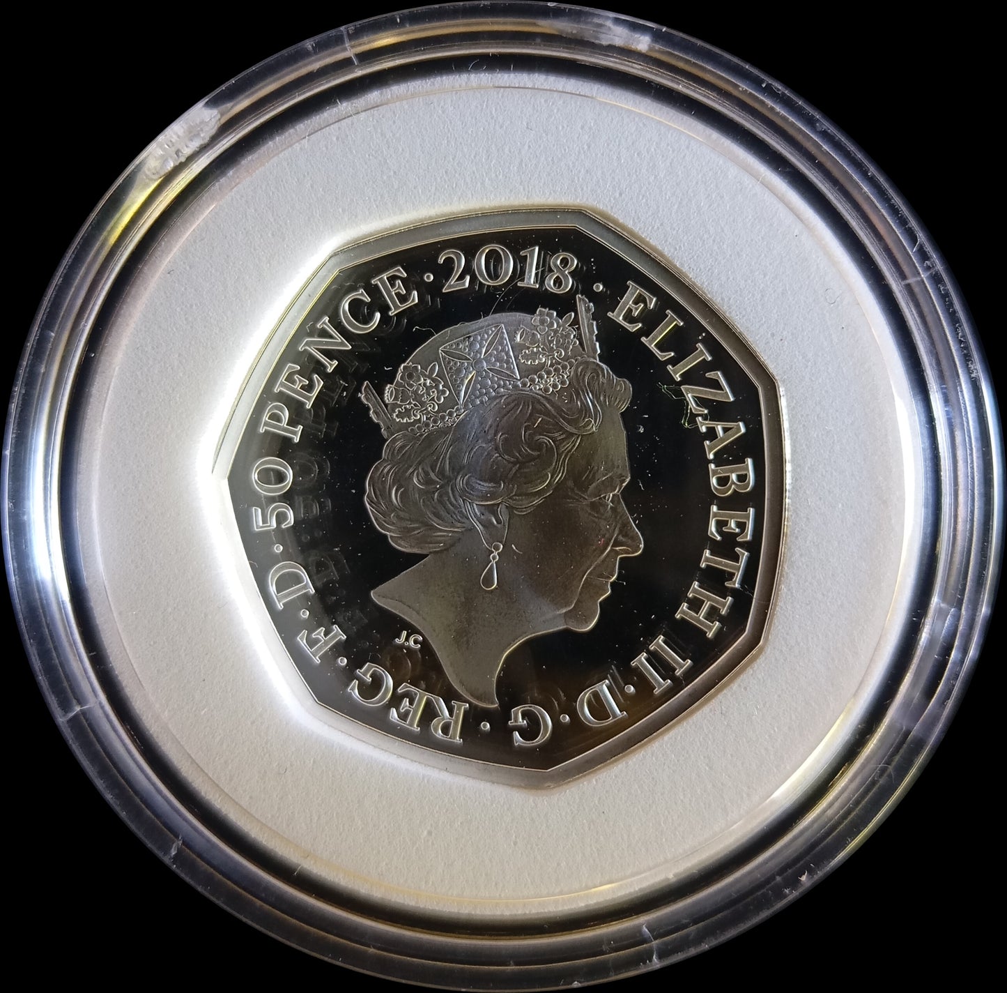 FLOPSY BUNNY OF BEATRIX POTTER, Silber Proof, 50 Pence, 2018